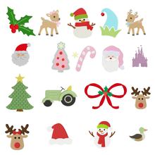 Load image into Gallery viewer, Custom Handwritten Embroidered Christmas Ornament – Personalized Keepsake