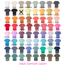 Load image into Gallery viewer, Custom Glitter Letter & Sequin Pom Pom Spirit Tee