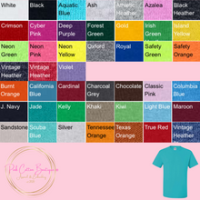 Load image into Gallery viewer, Team Name Appliqué Top with Words