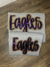 Load image into Gallery viewer, Team Spirit Name Applique Embroidered Shirts