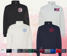 Load image into Gallery viewer, Monogram Quarter Zip
