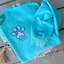 Load image into Gallery viewer, Dog Mom Appliqué Sweatshirt with Names
