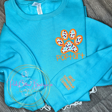 Load image into Gallery viewer, Dog Mom Appliqué Sweatshirt with Names
