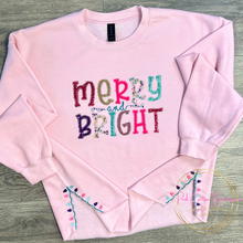 Load image into Gallery viewer, Merry and Bright Sweatshirt