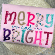 Load image into Gallery viewer, Merry and Bright Sweatshirt