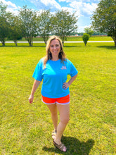 Load image into Gallery viewer, Neon Shadow Block Initial Shirt