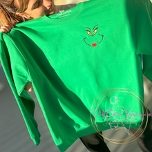 Load image into Gallery viewer, Mr or Mrs Grinch Sweatshirt
