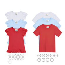 Load image into Gallery viewer, Patriotic Fireworks Name Shirt
