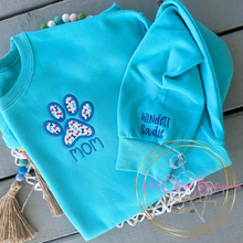 Load image into Gallery viewer, Dog Mom Appliqué Sweatshirt with Names
