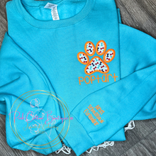 Load image into Gallery viewer, Dog Mom Appliqué Sweatshirt with Names
