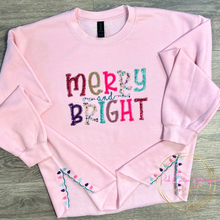 Load image into Gallery viewer, Merry and Bright Sweatshirt
