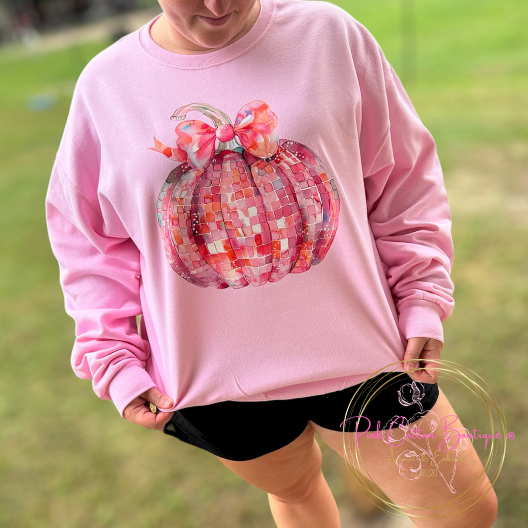 Pink Disco Pumpkin Shirt