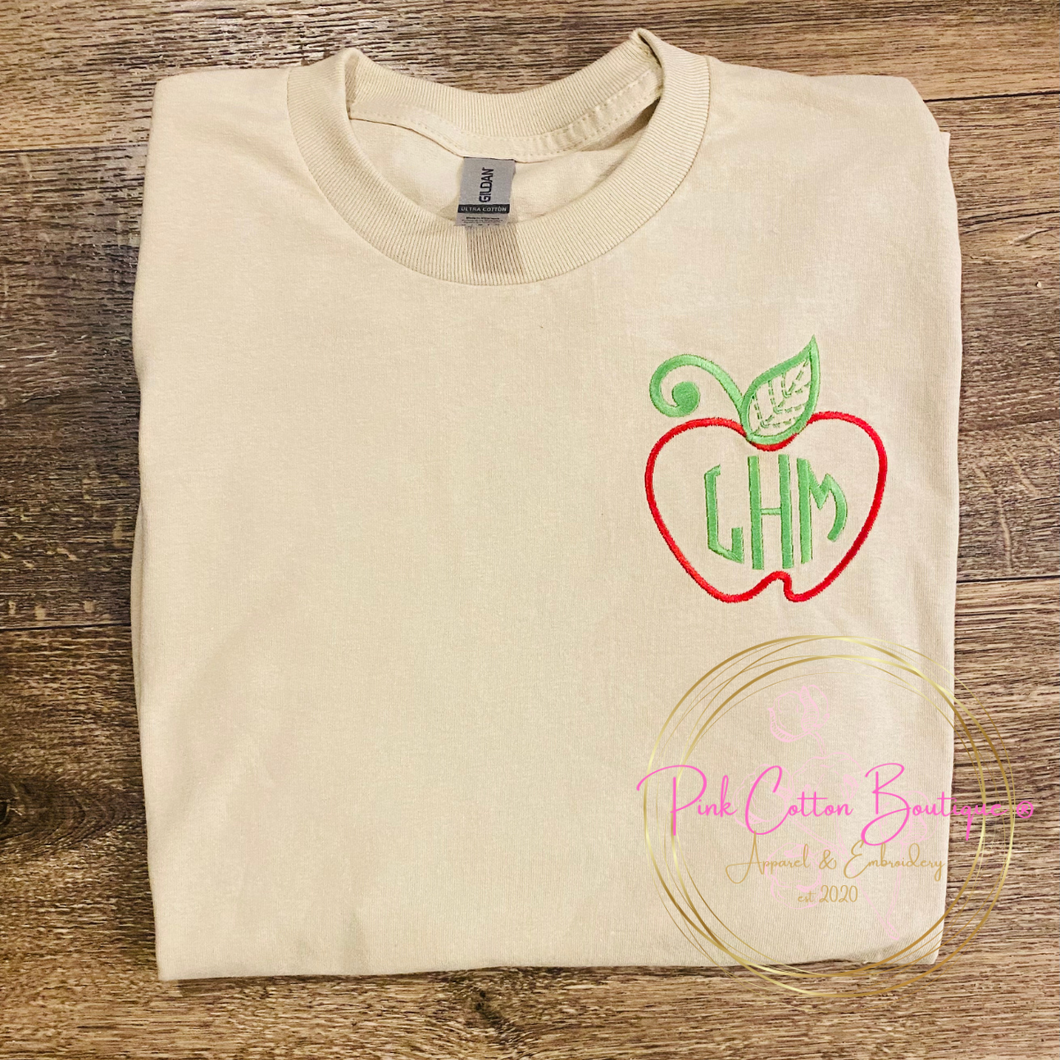 Apple Monogram Shirt