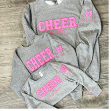 Load image into Gallery viewer, Cheer Personalized Embroidered Varsity Letters
